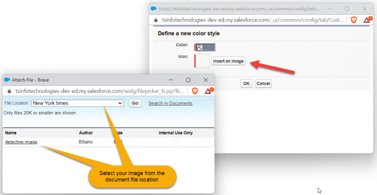 How to Set Tab Style in Salesforce | Change Object Icon in Salesforce