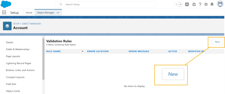 Create Validation Rule in Salesforce - SalesForce FAQs