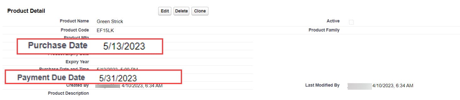 Salesforce Formula to Get Last Day of The Month