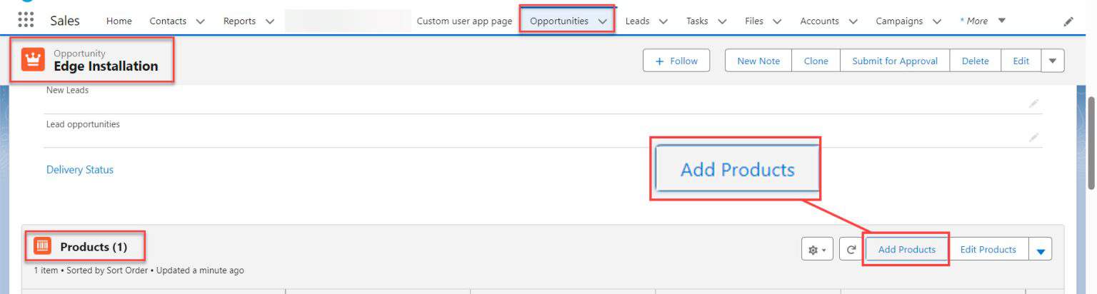 How to Setup Products Schedule in Salesforce - SalesForce FAQs