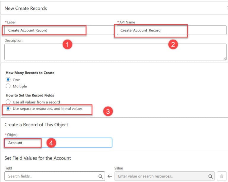 Salesforce Example Account Screen Screen Flow in Salesforce - SalesForce FAQs