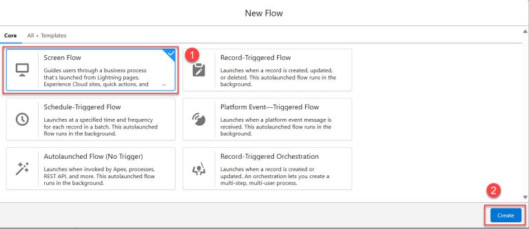 Screen Flow in Salesforce - SalesForce FAQs