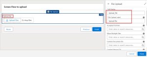 How to Upload Files Using Screen Flow in Salesforce - SalesForce FAQs