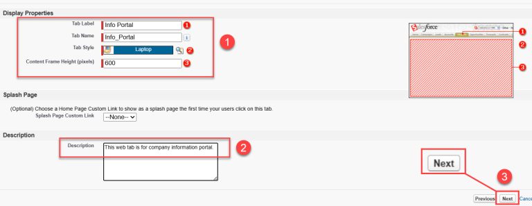 How to Create Web Tabs in Salesforce - SalesForce FAQs