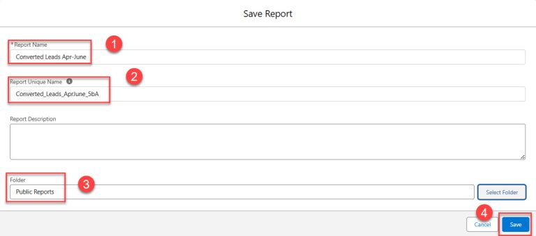 How to Create a Lead Conversion Report in Salesforce
