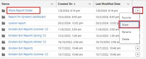 How to Share a Report in Salesforce - SalesForce FAQs