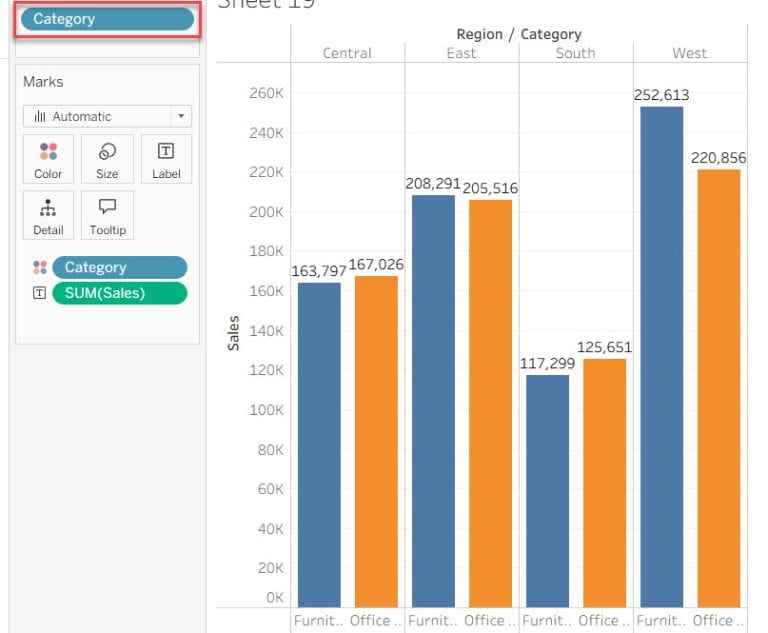 Tableau Side by Side Bar Chart Complete Guide With Example Tableau Side by Side Bar Chart Complete Guide With Example