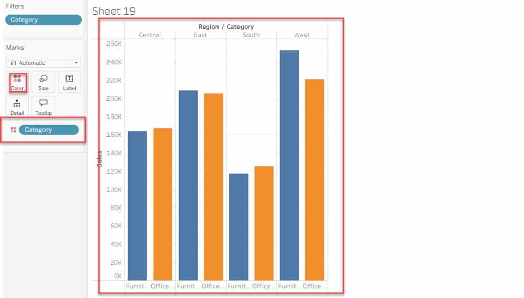Tableau Side by Side Bar Chart Complete Guide With Example Tableau Side by Side Bar Chart Complete Guide With Example