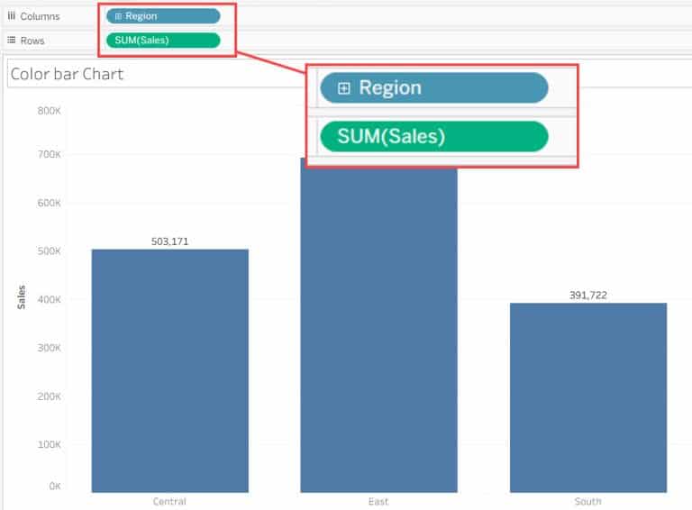 Tableau Colored Rows How to Add Colors to Bar Chart in Tableau