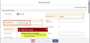 Before Insert Validation in Salesforce Trigger with Example