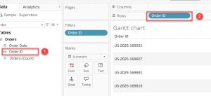 Tableau Gantt Chart With Start and End Date