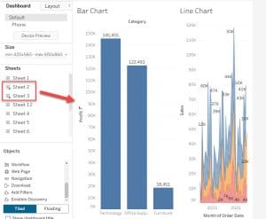 Apply Dynamic Zone Visibility in Tableau