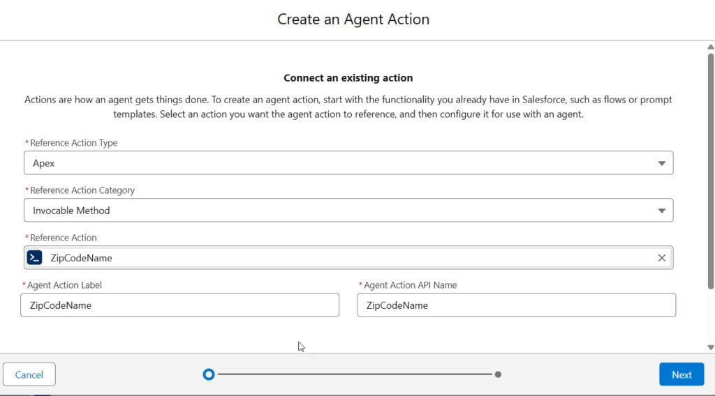 Create Custom Action to Retrieve External Data Using APIs in Salesforce Agentforce