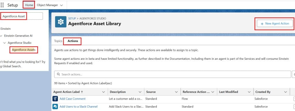 Create Record Summary Prompt Template Action in Salesforce Agentforce