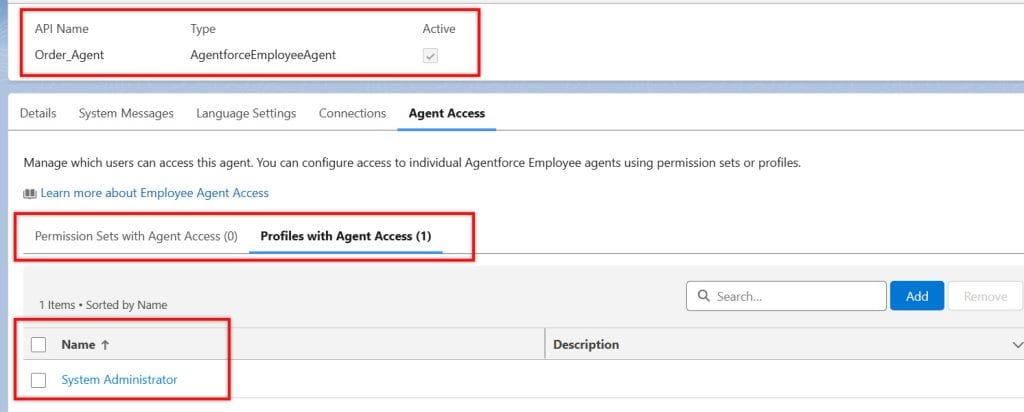 Give Agentforce Employee Access to Profiles in Salesforce