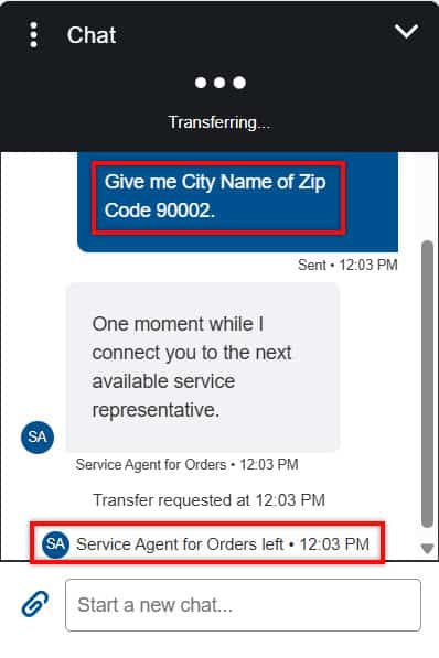 Transferring Request From AI Agent to Human in Salesforce Agentforce