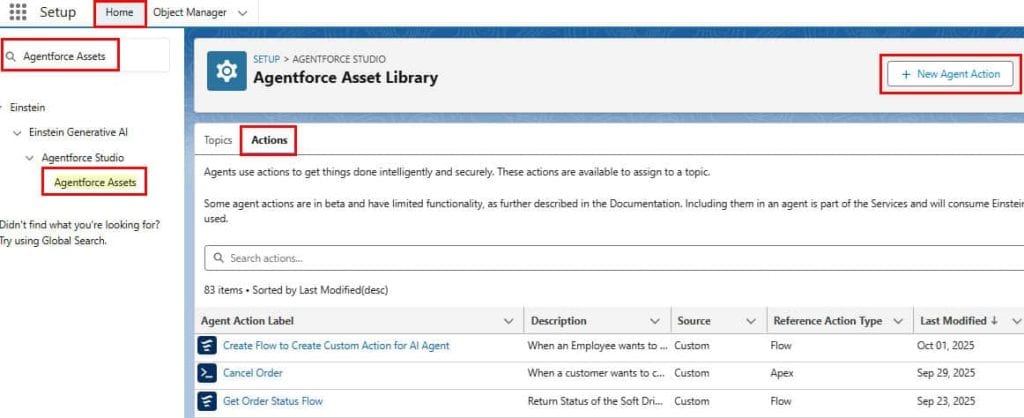 What is Agentforce Assets in Salesforce
