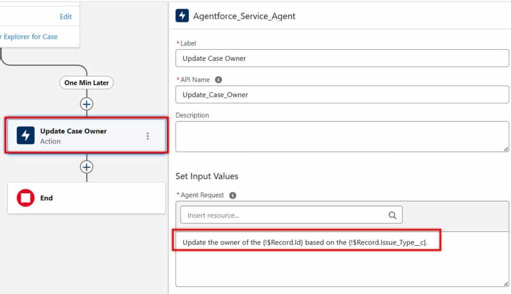 Call Agentforce Agent via Record-Triggered Flow in Salesforce
