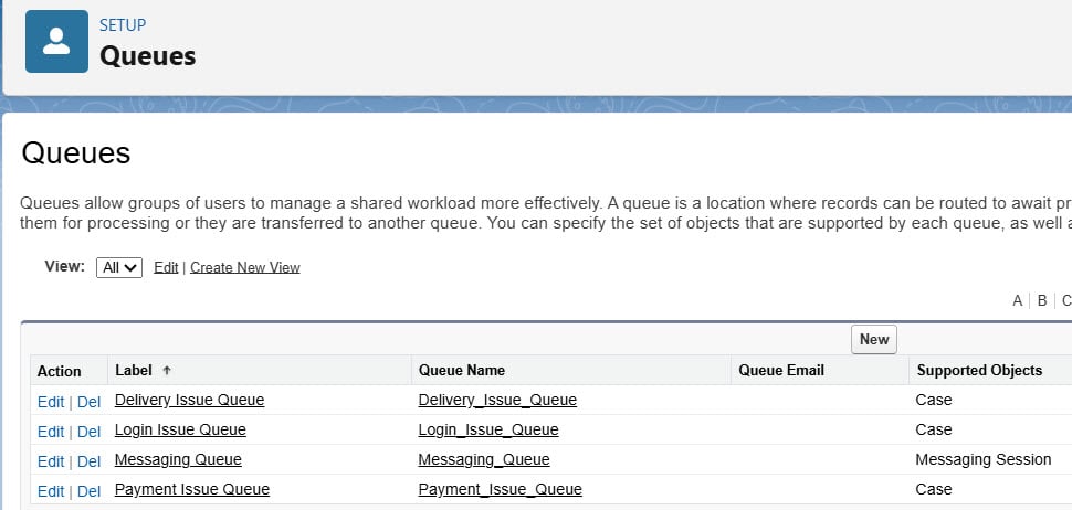 Create Queue for Agentforce Agent Action in Salesforce