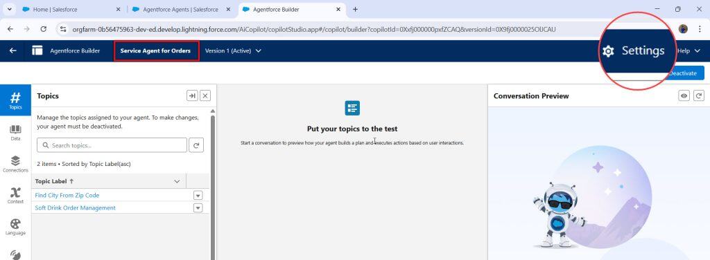 Einstein Service User Permission in Salesforce Agentforce