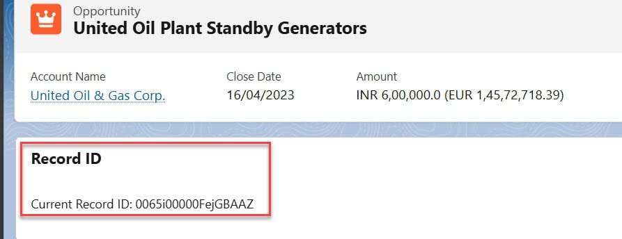 Get Record ID in Lightning Web Component (LWC) in Salesforce