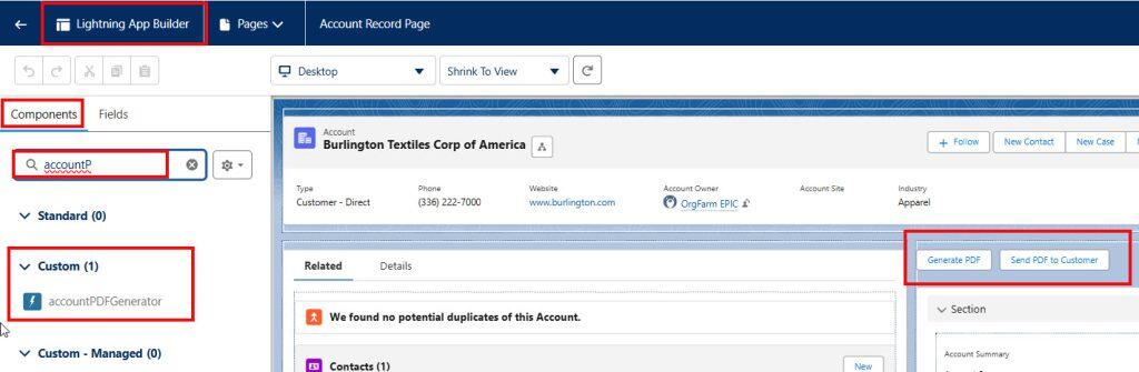 Add LWC Component to Lightning Record Page in Salesforce