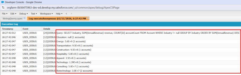 Aggregate Queries with Dynamic SOQL in Salesforce Apex
