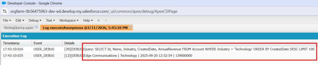 Build ORDER BY Dynamically in Salesforce Apex