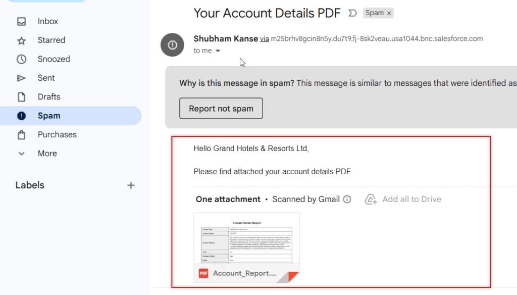 Dynamic PDF Report from Salesforce Record with Checkbox Field Selection