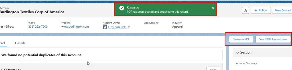 How to Let Users Select Fields and Generate PDF in Salesforce