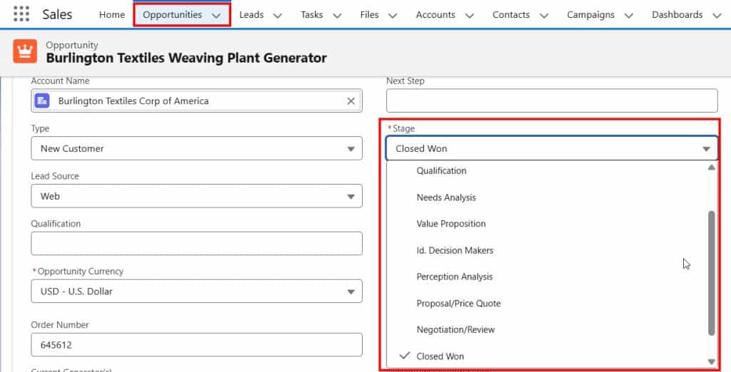 Salesforce Opportunity Object Explained