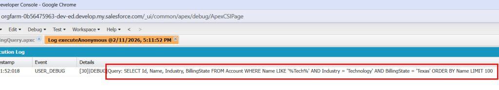 Search with Multiple Filters in String Queries in Salesforce Apex