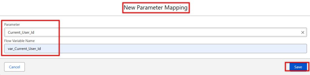 New Parameter Mapping in Salesforce Messaging Settings