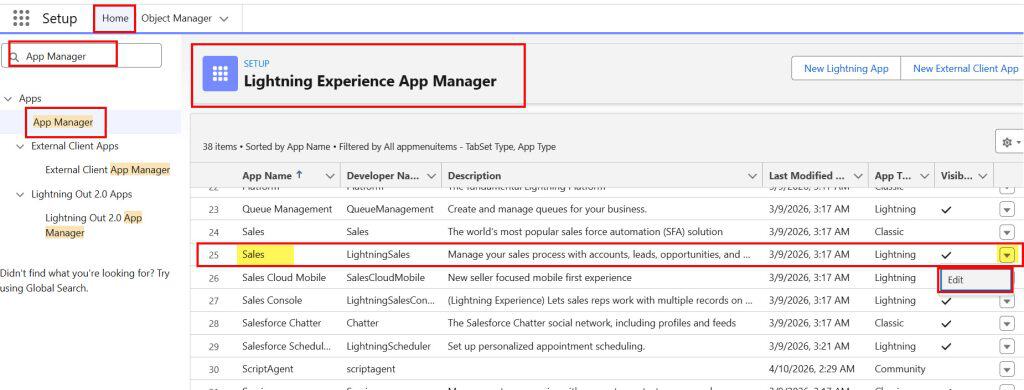 Rebrand Salesforce Apps