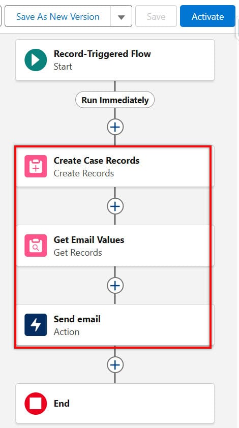 Salesforce Flow Send Email Element Before Summer 26 Release