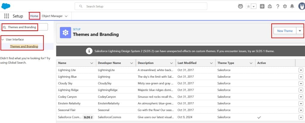 Customize the Salesforce Lightning Header Bar