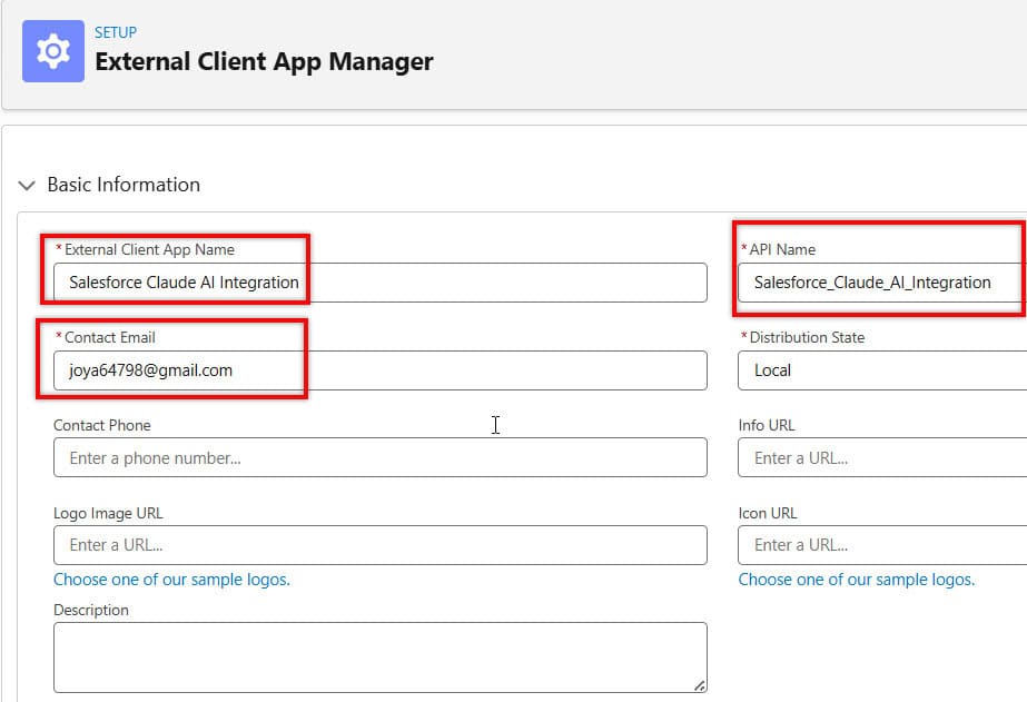 Configure External Client App in Salesforce