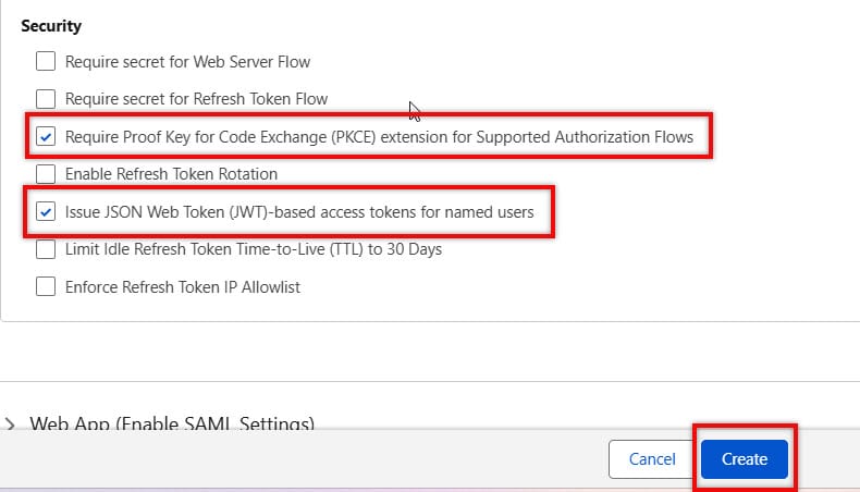 Create an External Client App