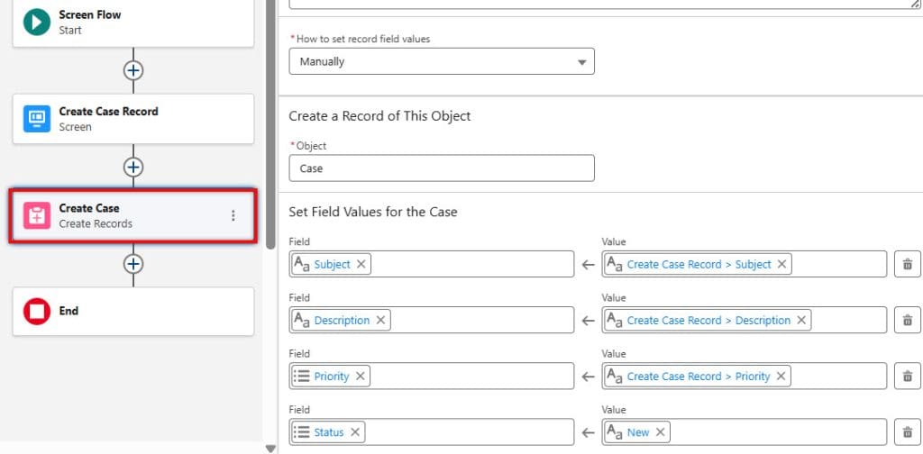 Show Toast Message using Salesforce Flow Element