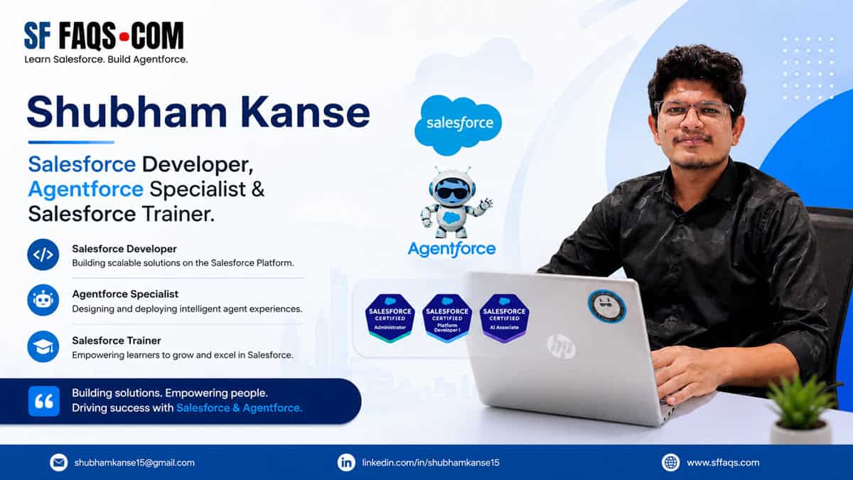 Shubham Khanse Salesfoce experts