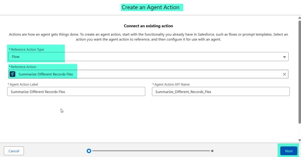 Add New Action for Agentforce AI Agents in Salesforce