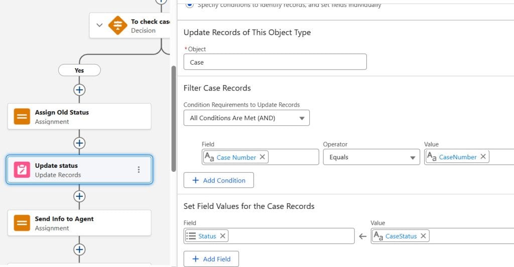 Salesforce Flows Update Element