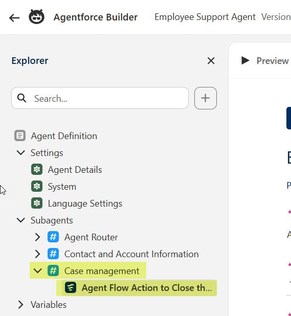 Add Custom Action to the Agentforce Agents